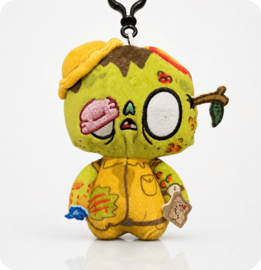 Cortex Crypt Plush Keychains 12 cm Assorted
