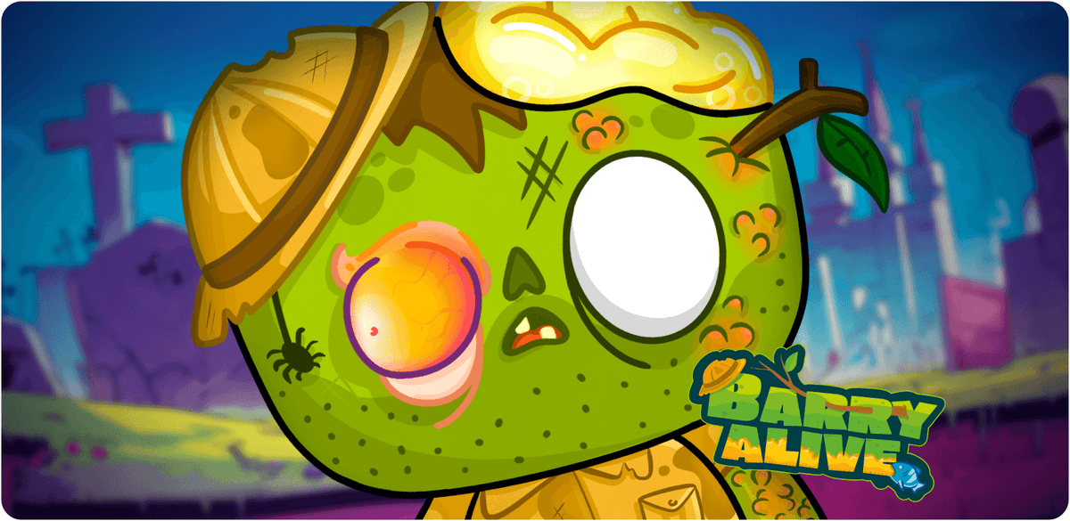 Barry Alive character banner