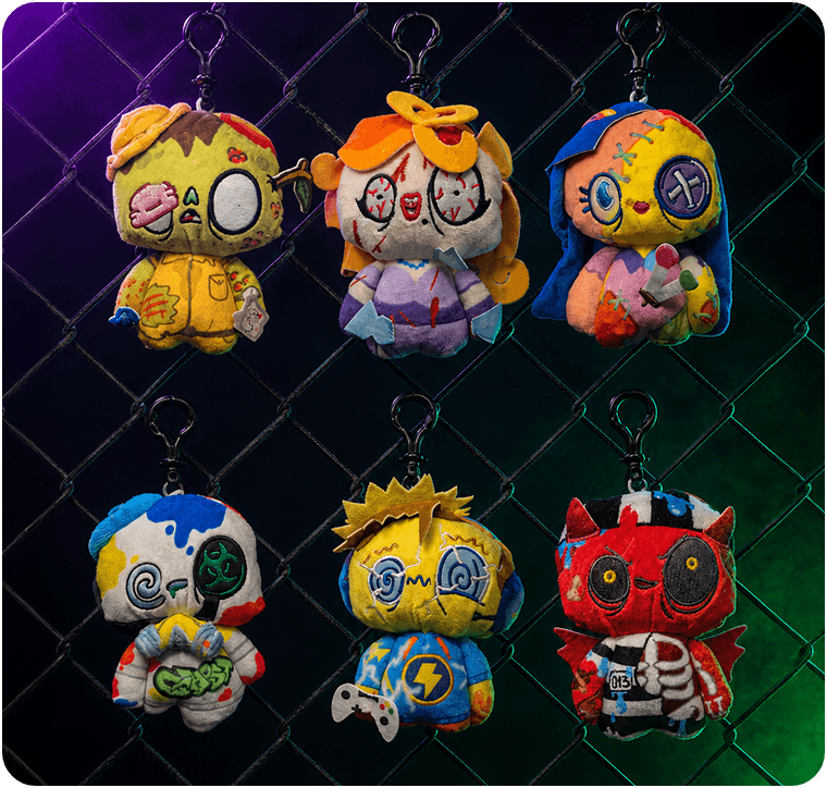 Cortex Crypt keychains