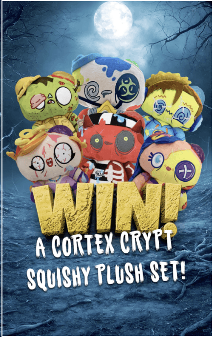 WIN! A Cortex Crypt squishy plush set